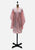Vintage Clothing - White and Pink Flouro Kimono - Painted Bird Vintage Boutique & The Aviary - Kimono