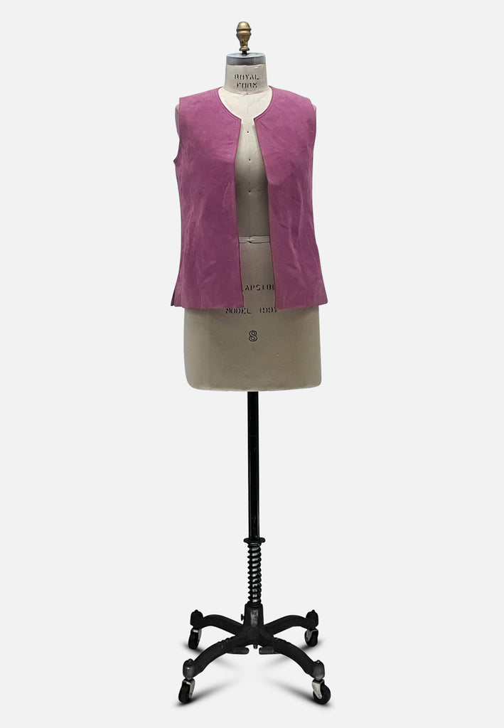 Vintage Clothing - In-Vested in Purple RETRO - Painted Bird Vintage Boutique & The Aviary - Vest