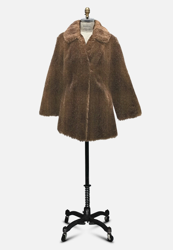 Vintage Clothing - The Bare (Bear) Essentials Coat - Painted Bird Vintage Boutique & The Aviary - Coats & Jackets