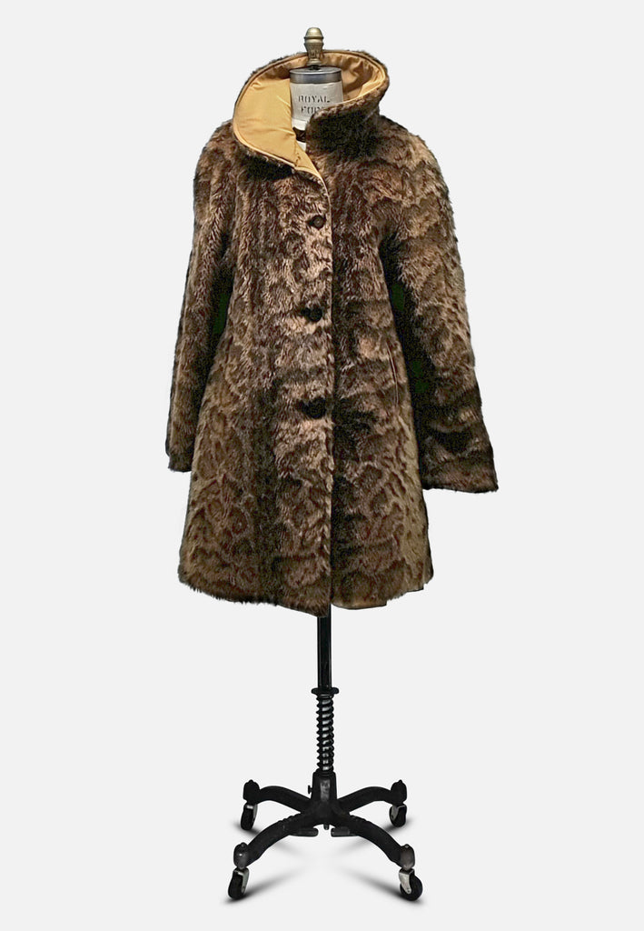 Vintage Clothing - Leopard Me In Retro Coat - Painted Bird Vintage Boutique & The Aviary - Coats & Jackets