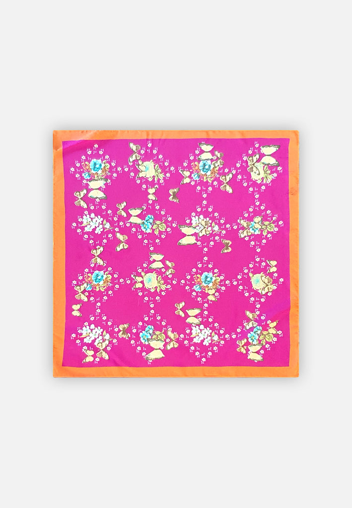 Vintage Clothing - Flutterby Scarf - Painted Bird Vintage Boutique & The Aviary - Scarves