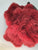 Vintage Clothing - Red Faux Fur Scarf - Painted Bird Vintage Boutique & The Aviary - Scarves