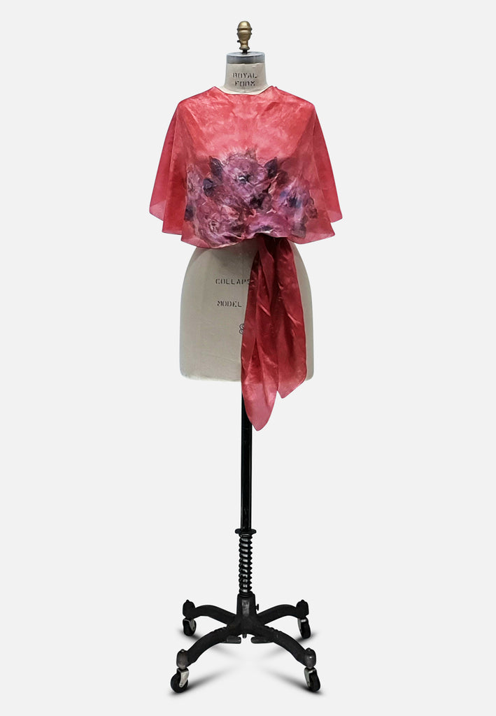 Vintage Clothing - Scarf Top Wrap - Painted Bird Vintage Boutique & The Aviary - Scarves