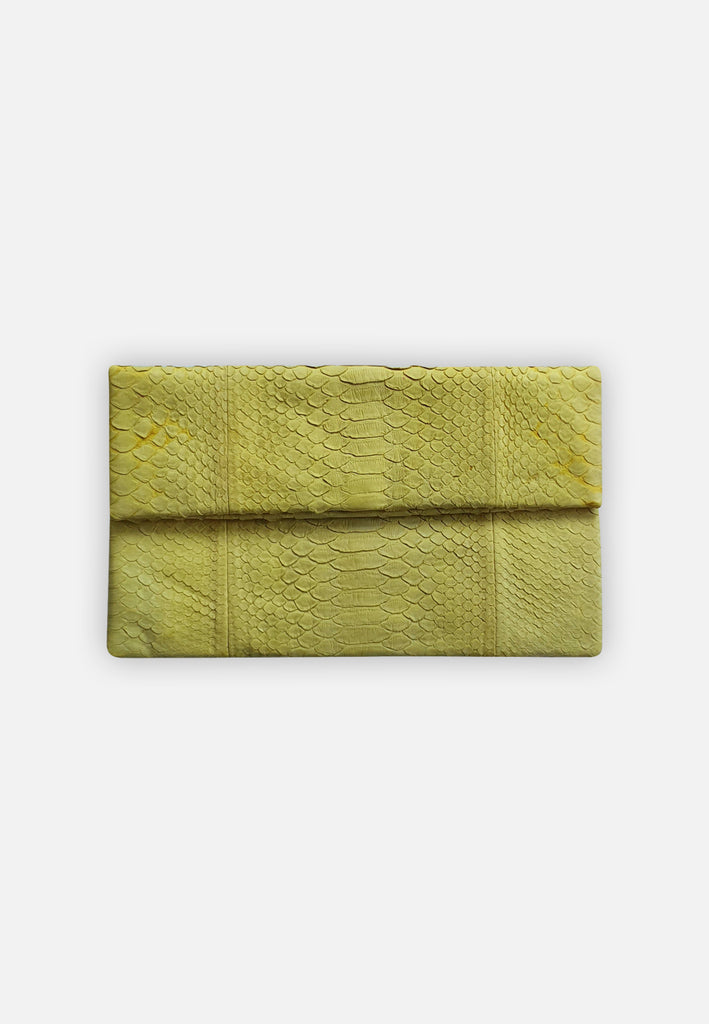 Vintage Clothing - Citrus Croc Clutch - Painted Bird Vintage Boutique & The Aviary - Handbag