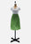 Vintage Clothing - Pleated Lime - Painted Bird Vintage Boutique & The Aviary - Skirts