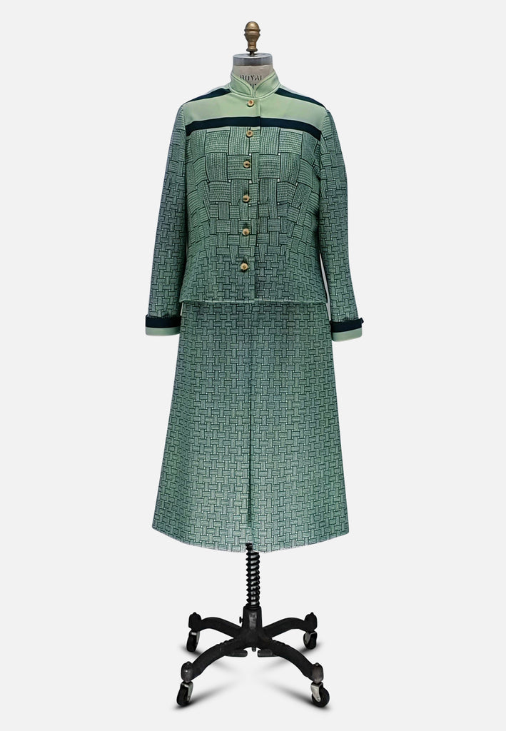 Vintage Clothing - The Grass is Always Greener Ensemble - Painted Bird Vintage Boutique & The Aviary - Ensemble