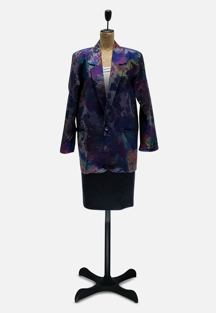 Vintage Clothing - Graham Blue - Painted Bird Vintage Boutique & The Aviary - Coats & Jackets