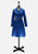 Vintage Clothing - Blue Pleated Gal Dress - Painted Bird Vintage Boutique & The Aviary - Dresses