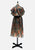 Vintage Clothing - Teal and Gold Dress - Painted Bird Vintage Boutique & The Aviary - Dresses