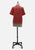 Vintage Clothing - Candy Striper Red Blouse - Painted Bird Vintage Boutique & The Aviary - Blouse