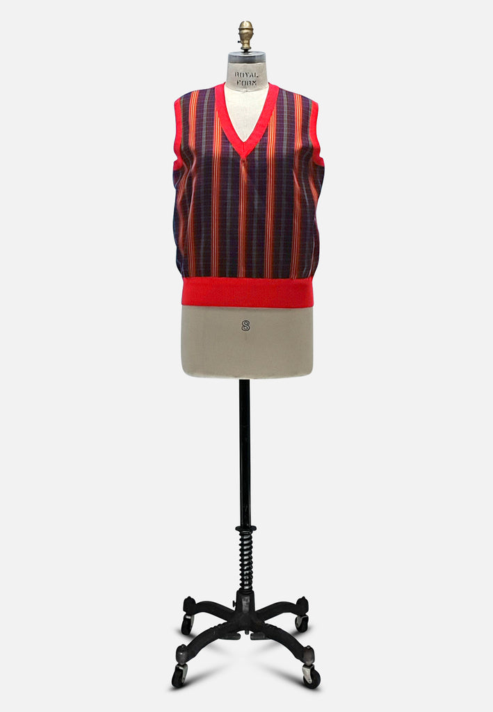 Vintage Clothing - Tarty Vest - Painted Bird Vintage Boutique & The Aviary - Vest