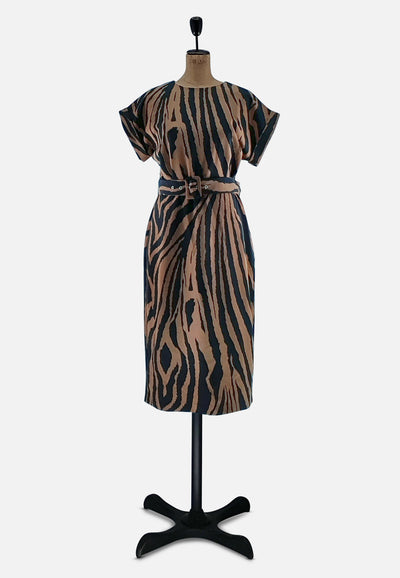 Vintage Clothing - Zebra In Site - Painted Bird Vintage Boutique & The Aviary - Dresses