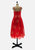 Vintage Clothing - The Rip Roaring Red Dress - Painted Bird Vintage Boutique & The Aviary - Dresses