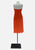Vintage Clothing - Orange Polka Dot Power - NZ DESIGNER RETRO - Painted Bird Vintage Boutique & The Aviary - Dresses