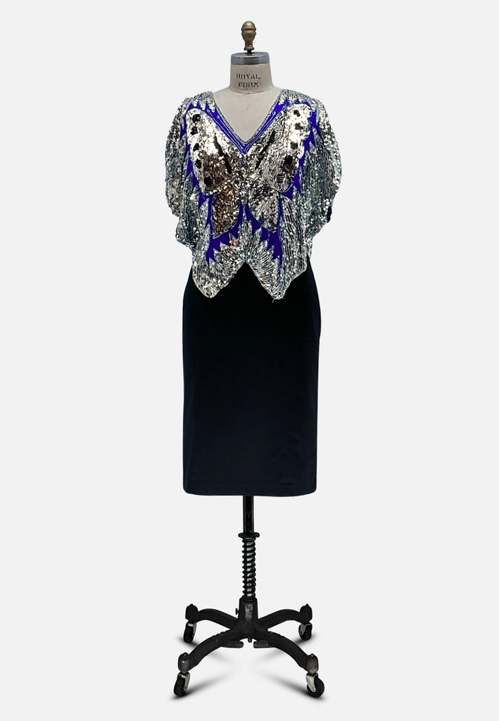 Vintage Clothing - Sting Like A Butterfly Blouse - Painted Bird Vintage Boutique & The Aviary - Blouse