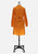 Vintage Clothing - Werk Day Orange Dress - Painted Bird Vintage Boutique & The Aviary - Dresses