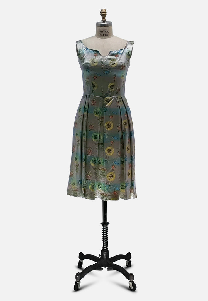 Vintage Chinoiserie Dress