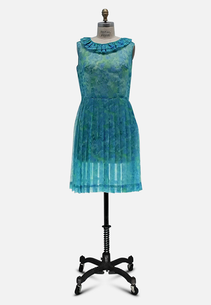 Vintage Clothing - Monet Watercolours Dress - Painted Bird Vintage Boutique & The Aviary - Dresses