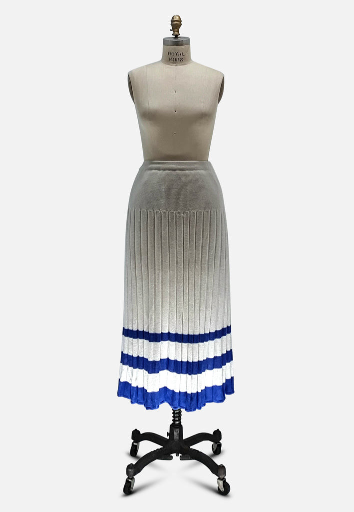 Vintage Clothing - In Line Knit Skirt - Painted Bird Vintage Boutique & The Aviary - Skirts