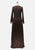 Vintage Clothing - Cocoa Brown Dress - Painted Bird Vintage Boutique & The Aviary - Dresses