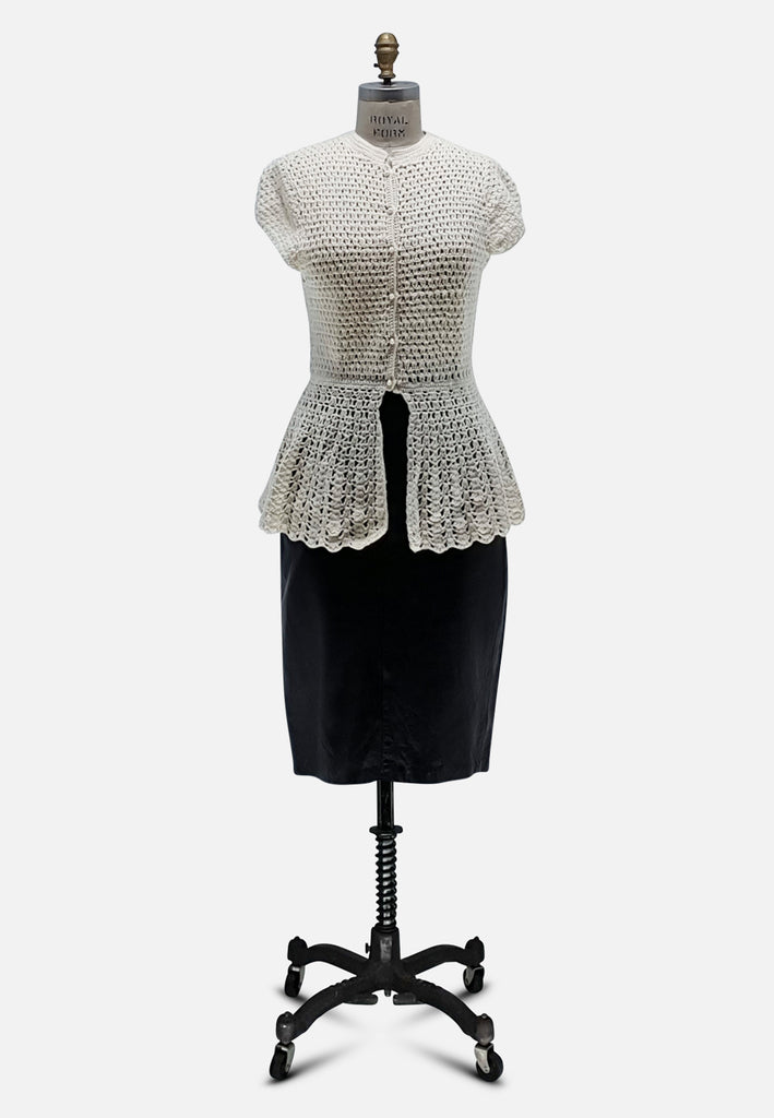 Vintage Clothing - Dress Me Up in Crochet Knit - Painted Bird Vintage Boutique & The Aviary - Knit