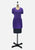 Vintage Clothing - Purple Wool Pleats Blouse - Painted Bird Vintage Boutique & The Aviary - Blouse
