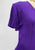 Vintage Clothing - Purple Wool Pleats Blouse - Painted Bird Vintage Boutique & The Aviary - Blouse