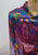 Vintage Clothing - Designer Luxe Silky Blouse - Painted Bird Vintage Boutique & The Aviary - Blouse