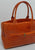 Vintage Clothing - Faux Croc Suede Handbag RETRO - Painted Bird Vintage Boutique & The Aviary - Handbag