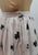 Vintage Clothing - White and Black Floral Skirt - Painted Bird Vintage Boutique & The Aviary - Skirts