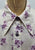 Vintage Clothing - Pretty Purple Floral Blouse - Painted Bird Vintage Boutique & The Aviary - Blouse
