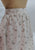 Vintage Clothing - White Perfect Paisley Pattern Skirt - Painted Bird Vintage Boutique & The Aviary - Skirts