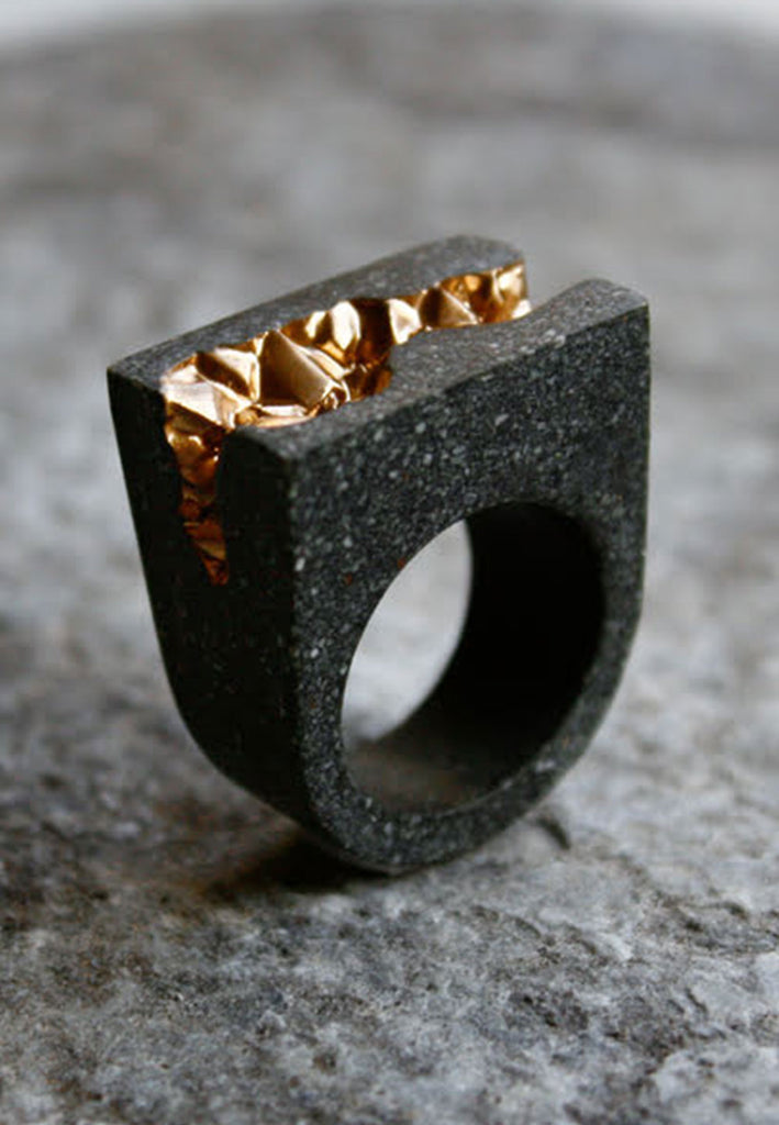 Vintage Clothing - Anakie Tapered Ring - Painted Bird Vintage Boutique & The Aviary