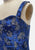Vintage Clothing - Damask Rose Blue Dress - Painted Bird Vintage Boutique & The Aviary - Dresses