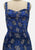 Vintage Clothing - Damask Rose Blue Dress - Painted Bird Vintage Boutique & The Aviary - Dresses