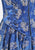 Vintage Clothing - Damask Rose Blue Dress - Painted Bird Vintage Boutique & The Aviary - Dresses