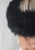 Vintage Clothing - Luxurious Black Scarf Hat - Painted Bird Vintage Boutique & The Aviary - Hat