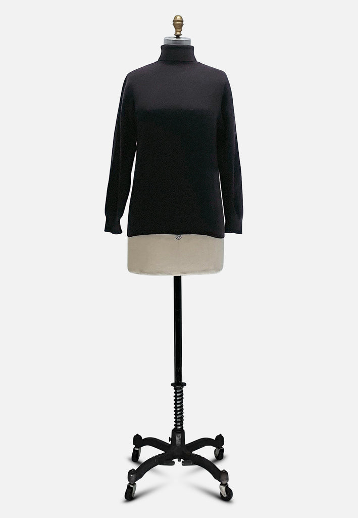 Vintage Clothing - Black Pringle Staple Knit - Painted Bird Vintage Boutique & The Aviary - Knit