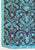 Vintage Clothing - Blue Hawaiian Scarf - Painted Bird Vintage Boutique & The Aviary - Scarves