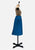 Vintage Clothing - Ocean's Blue Silk Skirt - Painted Bird Vintage Boutique & The Aviary - Skirts