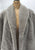 Vintage Clothing - Grey 'Blandford' Plush Faux Coat - Painted Bird Vintage Boutique & The Aviary - Coats & Jackets