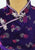 Vintage Clothing - Aubergine Velvet and Diamantes - Painted Bird Vintage Boutique & The Aviary - Dresses