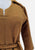 Vintage Clothing - Bronze Crimper Blouse - Painted Bird Vintage Boutique & The Aviary - Blouse