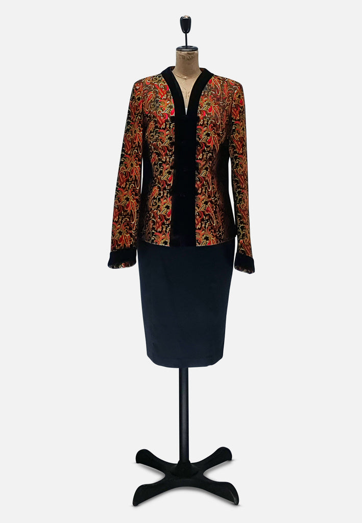 Vintage Clothing - Diane Divine Chinoiseries - Painted Bird Vintage Boutique & The Aviary - Coats & Jackets
