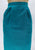 Vintage Clothing - Teal Straight Skirt - Painted Bird Vintage Boutique & The Aviary - Skirts