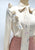 Vintage Clothing - Frilly Front Leafy Blouse - Painted Bird Vintage Boutique & The Aviary - Blouse