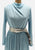 Vintage Clothing - Blue Eleganza Dress - Painted Bird Vintage Boutique & The Aviary - Dresses
