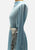 Vintage Clothing - Blue Eleganza Dress - Painted Bird Vintage Boutique & The Aviary - Dresses