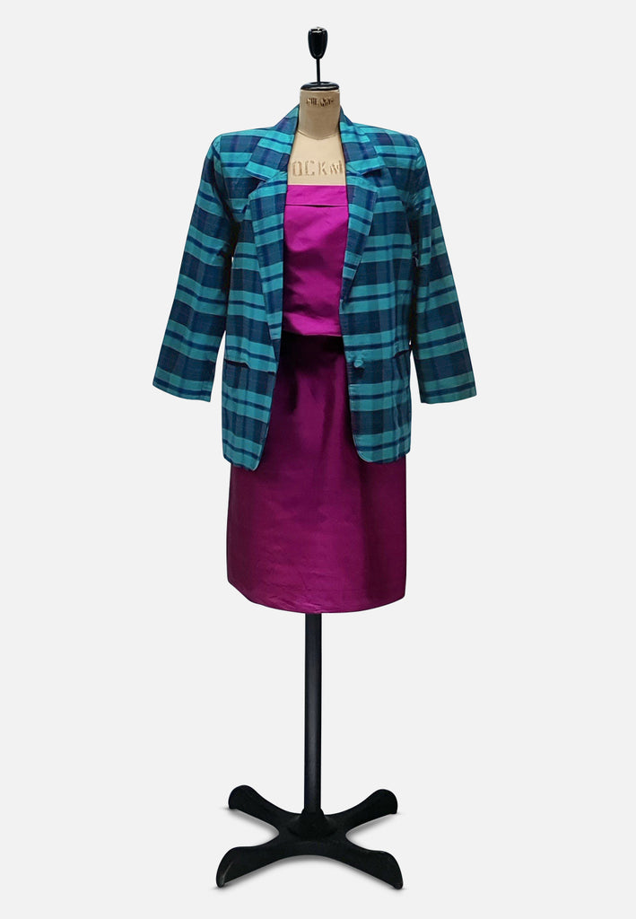 Vintage Clothing - Elegant Pink Ensemble - Painted Bird Vintage Boutique & The Aviary - Ensemble