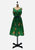 Emerald Flower Goddess Dress